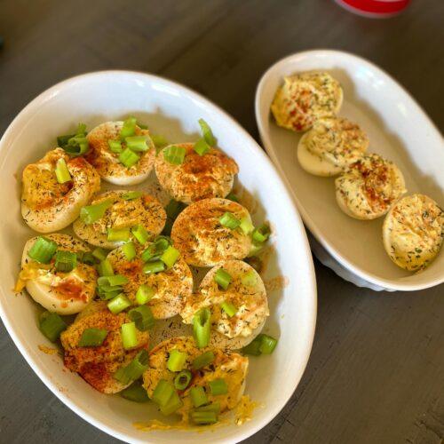 deviled eggs