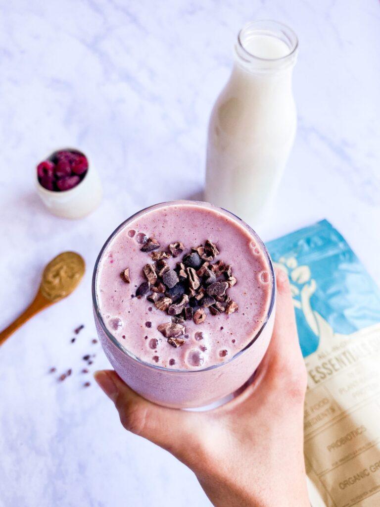 healthy eating kefir smoothie