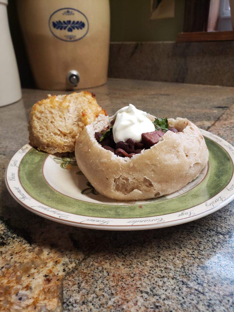 black bean soup