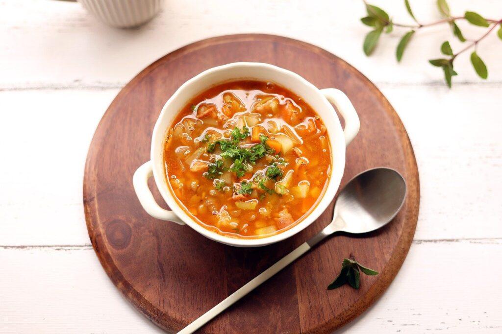 hamburger soup recipe, vegetable soup, minestrone