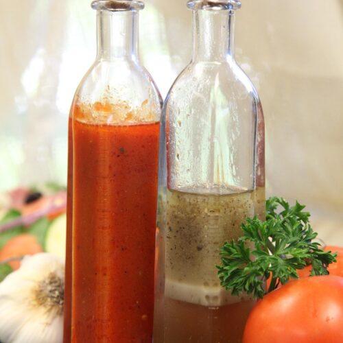 food, dressing, salad